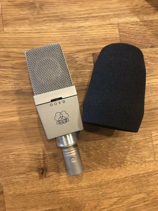 Akg C414 Vintage Condenser Microphone Nr 975