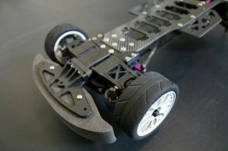 HPI RS4 Pro3 Vintage RC with Hot Bodies Carbon Chassis and Upgrades 2