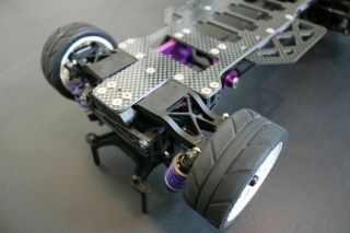 HPI RS4 Pro3 Vintage RC with Hot Bodies Carbon Chassis and Upgrades 3