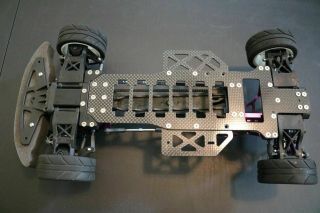 HPI RS4 Pro3 Vintage RC with Hot Bodies Carbon Chassis and Upgrades 4