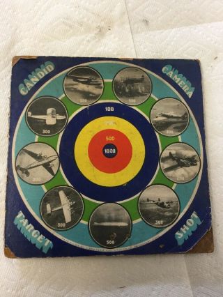 Vintage 1940 Era Lindstrom Tool & Toy Co Candid Camera Target Shot Bullseye 4