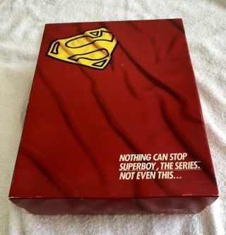 Very Rare Superboy Tv Show 1988 Promotional Box Set: Kryptonite,  Photos,  Slides