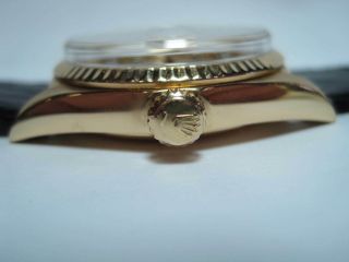 VINTAGE 1969 ROLEX DAY - DATE 18K YELLOW GOLD MODEL 1803 6