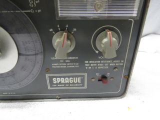 Sprague To - 6 Tel - ohmike Vintage FAST 6