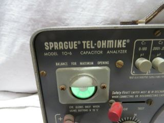 Sprague To - 6 Tel - ohmike Vintage FAST 7