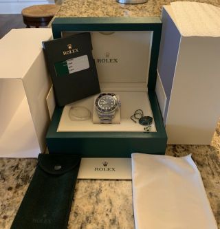 Rolex Deepsea Sea - Dweller D - Blue/blk 2017 “james Cameron” Box And Papers -