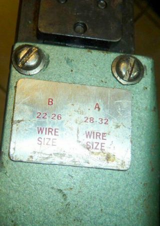 Vintage Berg HT95 HT - 95 Hand Crimp Crimper tool wire 22 - 26 / 28 - 32 4