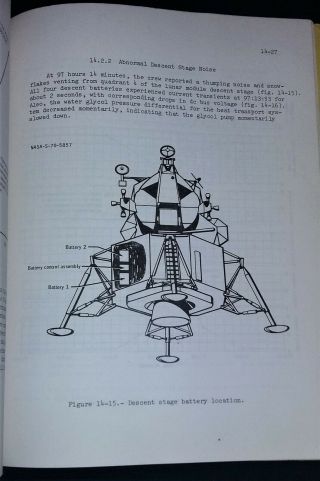 Vintage NASA Apollo 13 Mission Report MSC - 2680 6