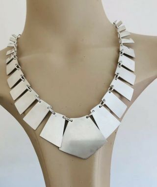 Silver Necklace,  Sterling,  925,  Heavy