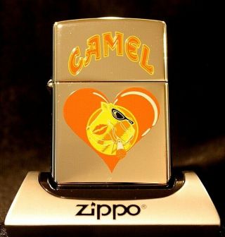 Camel Zippo - Cz 216 - Joe Valentine - Extremely Rare - Prototype/sample - Mib