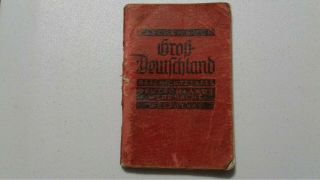 Ww2 German Personal Taschenbuch For A Wehrmacht Soldier,  Issued 1942,