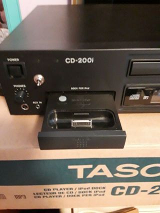 Decware Modified Tascam CD - 200i Tube CD Player 12au7 Preamplifier Amplifier Rare 9