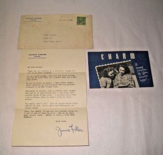 Wwii Era Jimmie Fidler Letter Patriotic Slogan War Bond Prize Envelope 1c Arrid