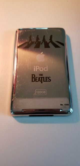 Apple iPod Classic BEATLES LIMITED EDITION 120GB 1598 of 2500 VERY RARE 3