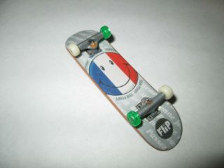 Vintage.  Tech Deck.  Flip Tom Penny (blue,  White,  And Red Smiley Face)