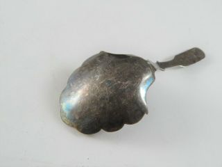 Antique English Sterling Silver Tea Caddy Spoon John Turner Birmingham 1787 - 1812 4