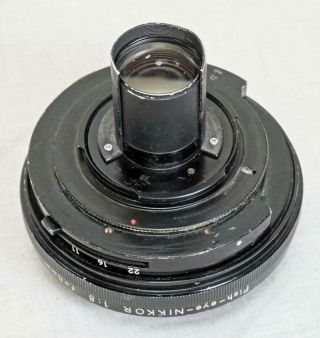 RARE Nikon Fish - Eye Nikkor 8mm f/8.  0 Vintage Lens - MUST READ (2735) 3