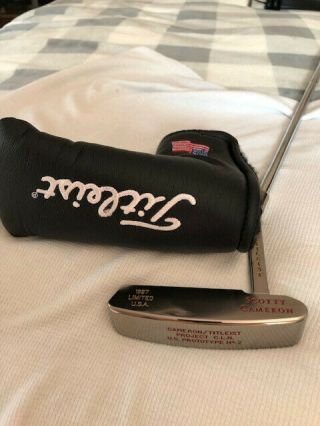 SCOTTY CAMERON PROJECT C.  L.  N USPROTOTYPE NO.  2 PUTTER1997 READ STORY RARE 2