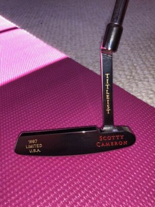 SCOTTY CAMERON PROJECT C.  L.  N USPROTOTYPE NO.  2 PUTTER1997 READ STORY RARE 4