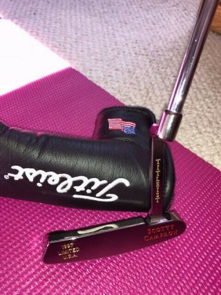 SCOTTY CAMERON PROJECT C.  L.  N USPROTOTYPE NO.  2 PUTTER1997 READ STORY RARE 6