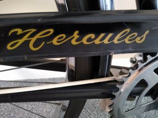 Rare 1960s Hercules vintage 3 - speed cruiser bicycle 21 