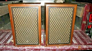 Vintage Sansui Sp - 50 2 - Way Speakers