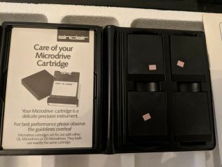 Sinclair QL Vintage Computer 1989 Complete Microdrives,  TANK BUSTERS NEAR 7