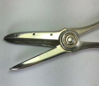 Antique Victorian c1880 Gorham Sterling Silver Scissors Shears Sz 6.  25”L M36 97g 5