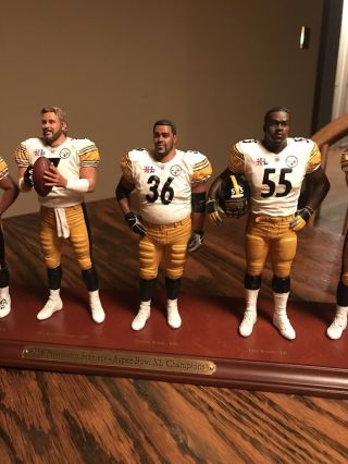 Pittsburgh Steelers Bowl XL Champs Danbury Team Figurine NM/M Rare 5