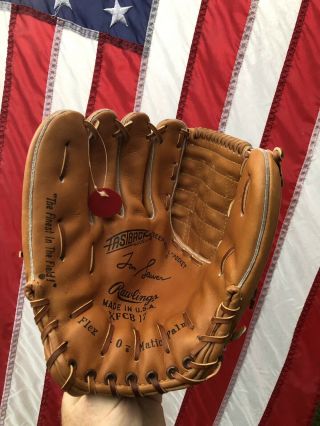 Vintage Rawling Xfcb 17 Tom Seaver 12 " Wing Tip Baseball Glove (u.  S.  A. ) Lht Nwt