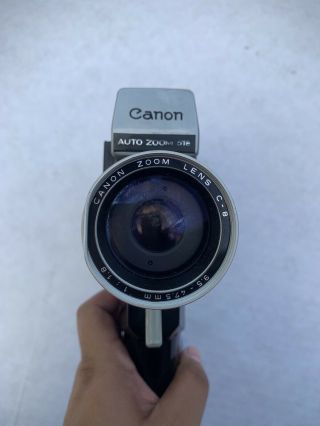 VINTAGE CANON AUTO ZOOM 518 8 VIDEO CAMERA - 3