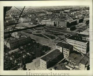1942 Press Photo Aerial View Of Stalingrad,  Russia Before Any German Advancement