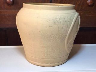 Rare 1920’s Medalta Pottery Indian Vase Made in Medicine Hat Alberta Canada. 6