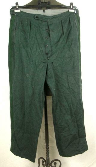 Ww2 Wwii German Army Forestry Service Pants Trousers