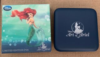 Disney Store - Art of Ariel boxed Little Mermaid Pin LE 300 RARE 9