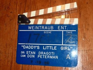 Vintage Movie Show Clapper Board - Daddy 