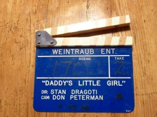 Vintage Movie show Clapper Board - Daddy ' s Little Girl by Stan Gragoti 2