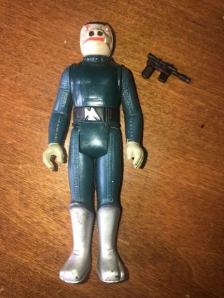 Vintage Star Wars Sears Exclusive Blue Snaggletooth With Blaster