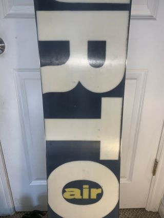 Burton Craig Kelly 1989 Mystery Air Vintage Snowboard W/Cant Plate And Bindings 4