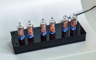 Nixie Tube Clock With 6x In - 14 Unique Vintage Steampunk Watch