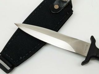 vintage GERBER MARK 1 BOOT KNIFE DAGGER KNIFE w/ SHEATH or sharpened 5