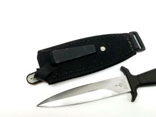 vintage GERBER MARK 1 BOOT KNIFE DAGGER KNIFE w/ SHEATH or sharpened 7