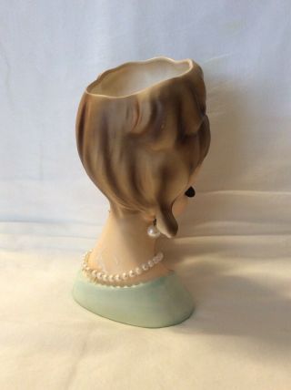 Vintage Rare & HTF “FOREIGN” Lady Headvase / Head Vase 3
