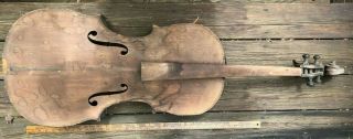 Very Old Antique Cello,  Repair Or Restoration - No Label Or Markings