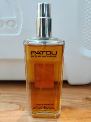 Patou Pour Homme After Shave Lotion 90ml Spray,  Vintage,  Very Rare,  Tester