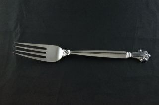 Georg Jensen Acanthus Sterling Silver Small Dinner Fork - No Mono