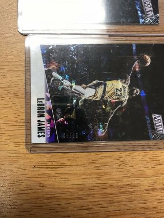 2019 Panini Father ' s Day LeBron James Rare 1/1 & Cracked Ice SSP 19/25 4