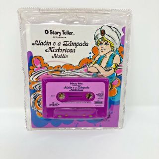 1973 Superscope The Storyteller Aladdin Book And Cassette