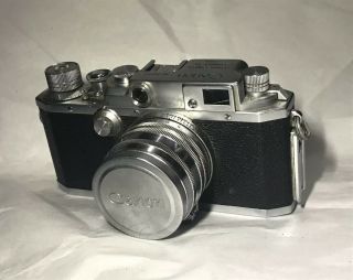 Estate Vintage Canon Rangefinder Camera & Serenar 50mm ƒ:1.  8 Lens Japan