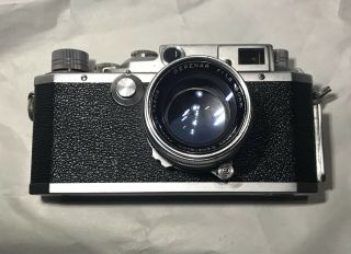 Estate Vintage Canon Rangefinder Camera & Serenar 50mm ƒ:1.  8 Lens Japan 2